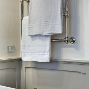 Electric towel warmer Riccardo Barthel nikel